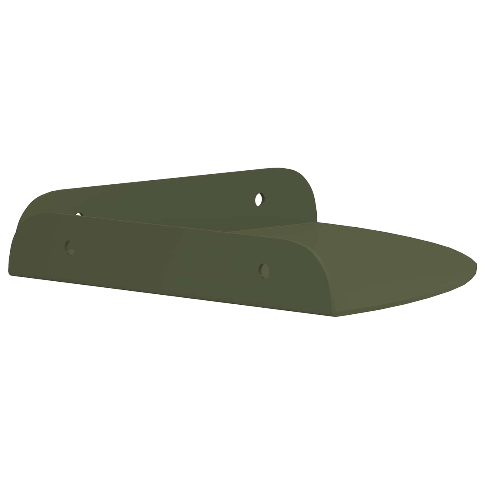 Drijvende plank met plank 4 pcs Olijf Groen 18 x 18 x 2 cm is nu te koop bij PeponiXL, paradijselijk wonen!