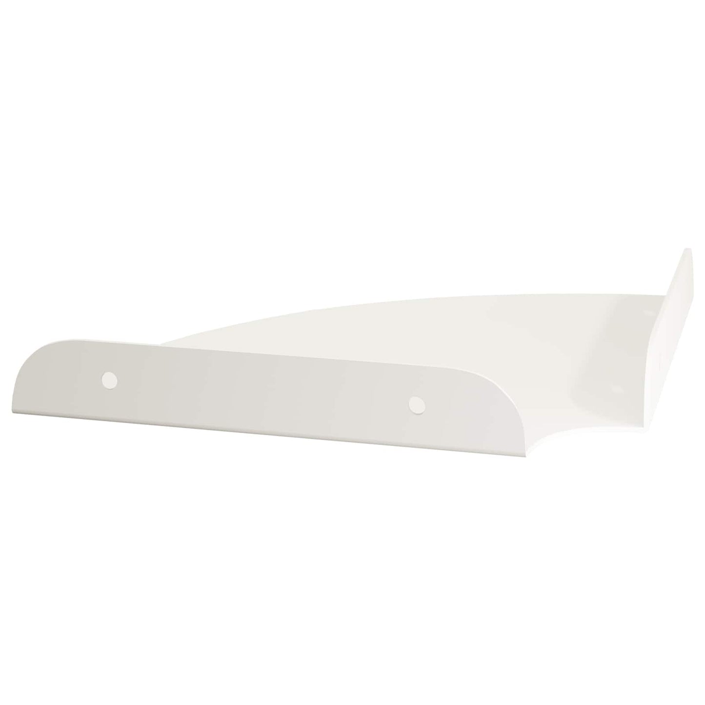 Drijvende plank met plank met opslag 2 pcs Wit 18 x 18 x 2 cm is nu te koop bij PeponiXL, paradijselijk wonen!