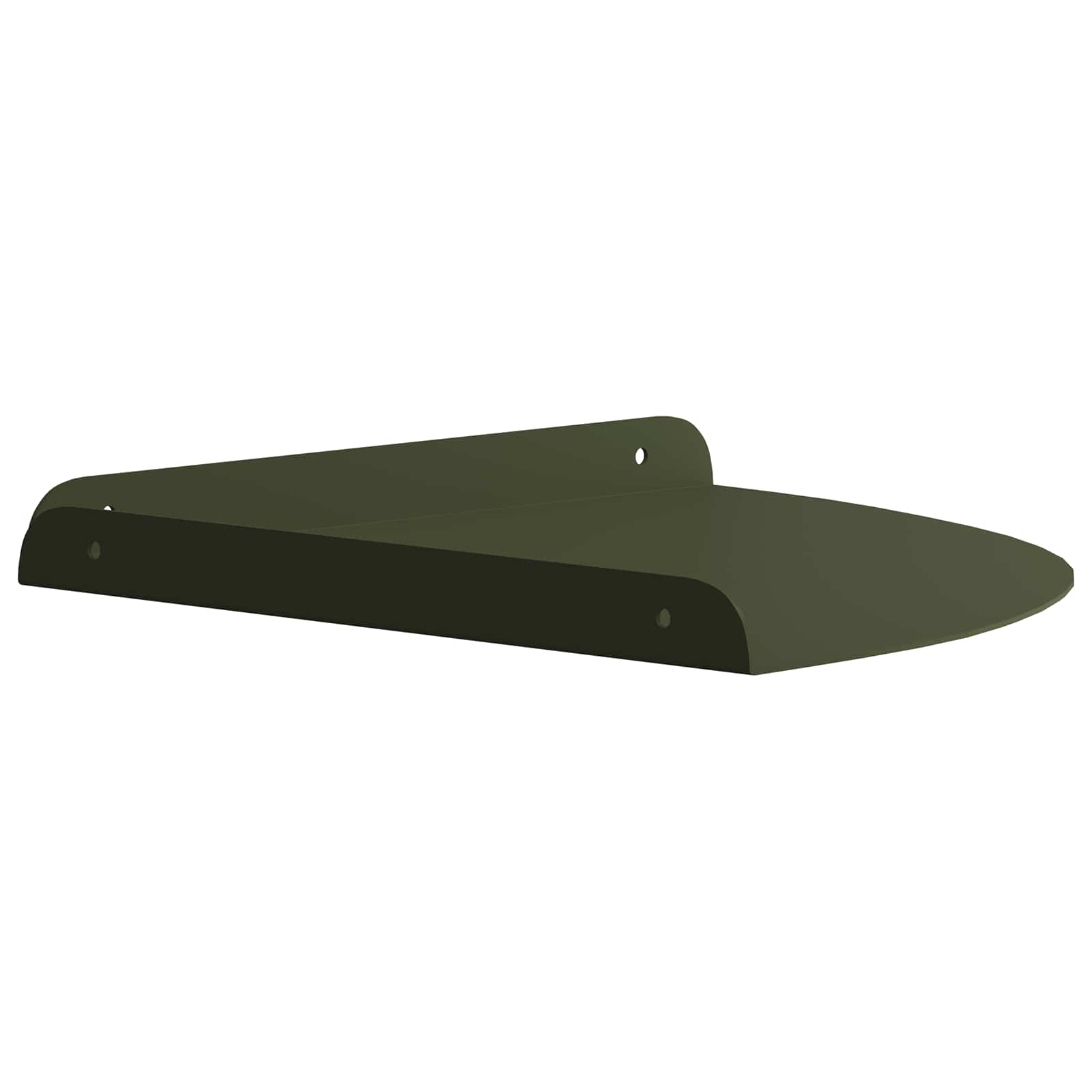 Drijvende plank met plank 2 pcs Olijf Groen 24 x 24 x 2 cm is nu te koop bij PeponiXL, paradijselijk wonen!