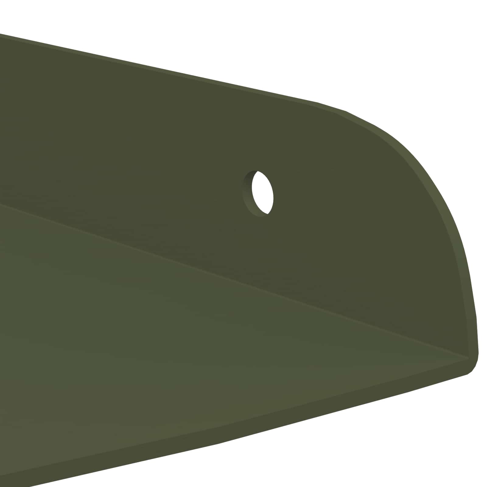 Drijvende plank met plank 4 pcs Olijf Groen 24 x 24 x 2 cm is nu te koop bij PeponiXL, paradijselijk wonen!