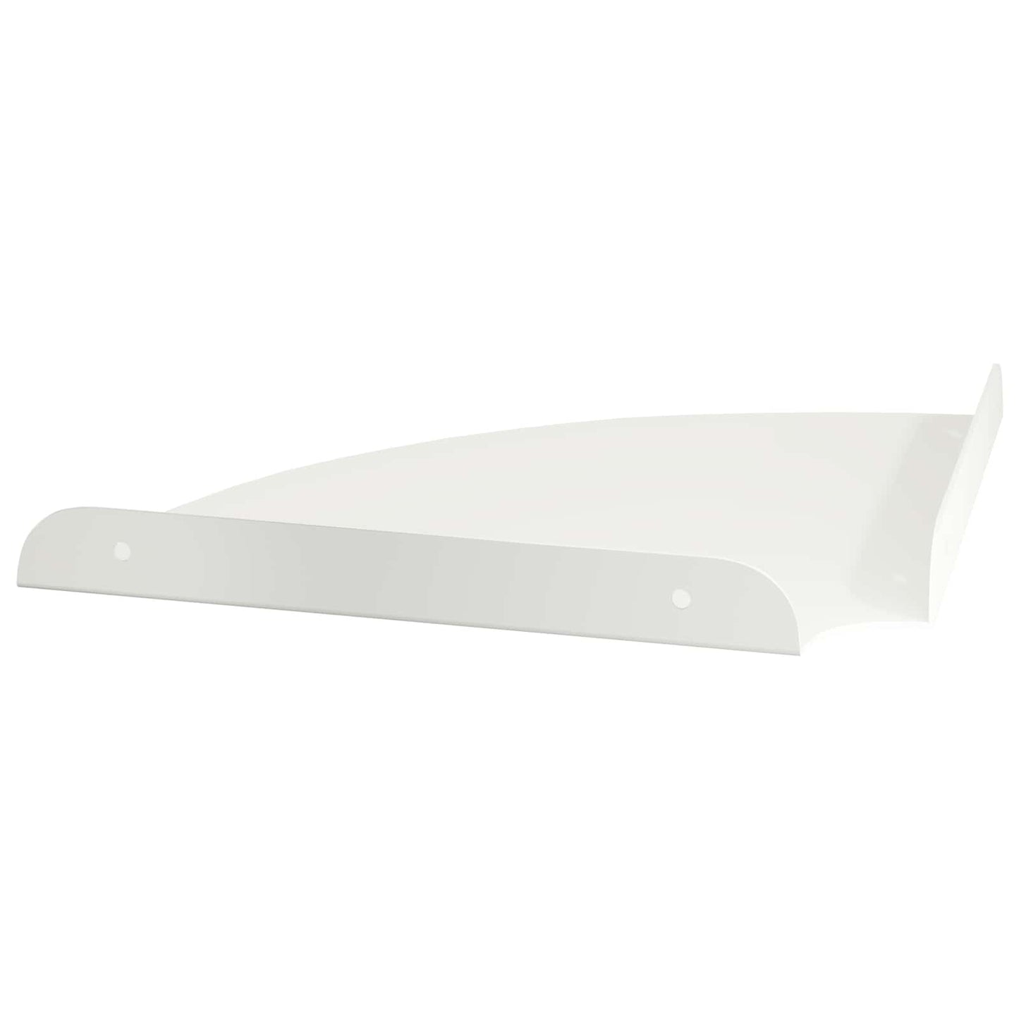 Drijvende plank met plank met opslag 2 pcs Wit 24 x 24 x 2 cm is nu te koop bij PeponiXL, paradijselijk wonen!