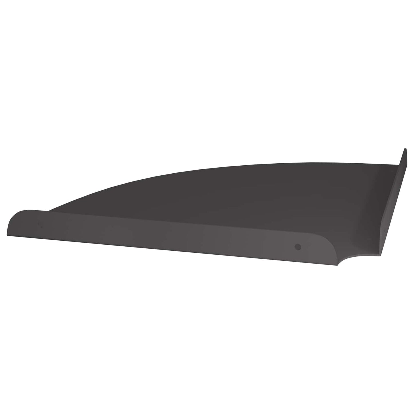 Hoek Vloeiende Plank met plank 2 pcs Zwart 30 x 30 x 2 cm is nu te koop bij PeponiXL, paradijselijk wonen!