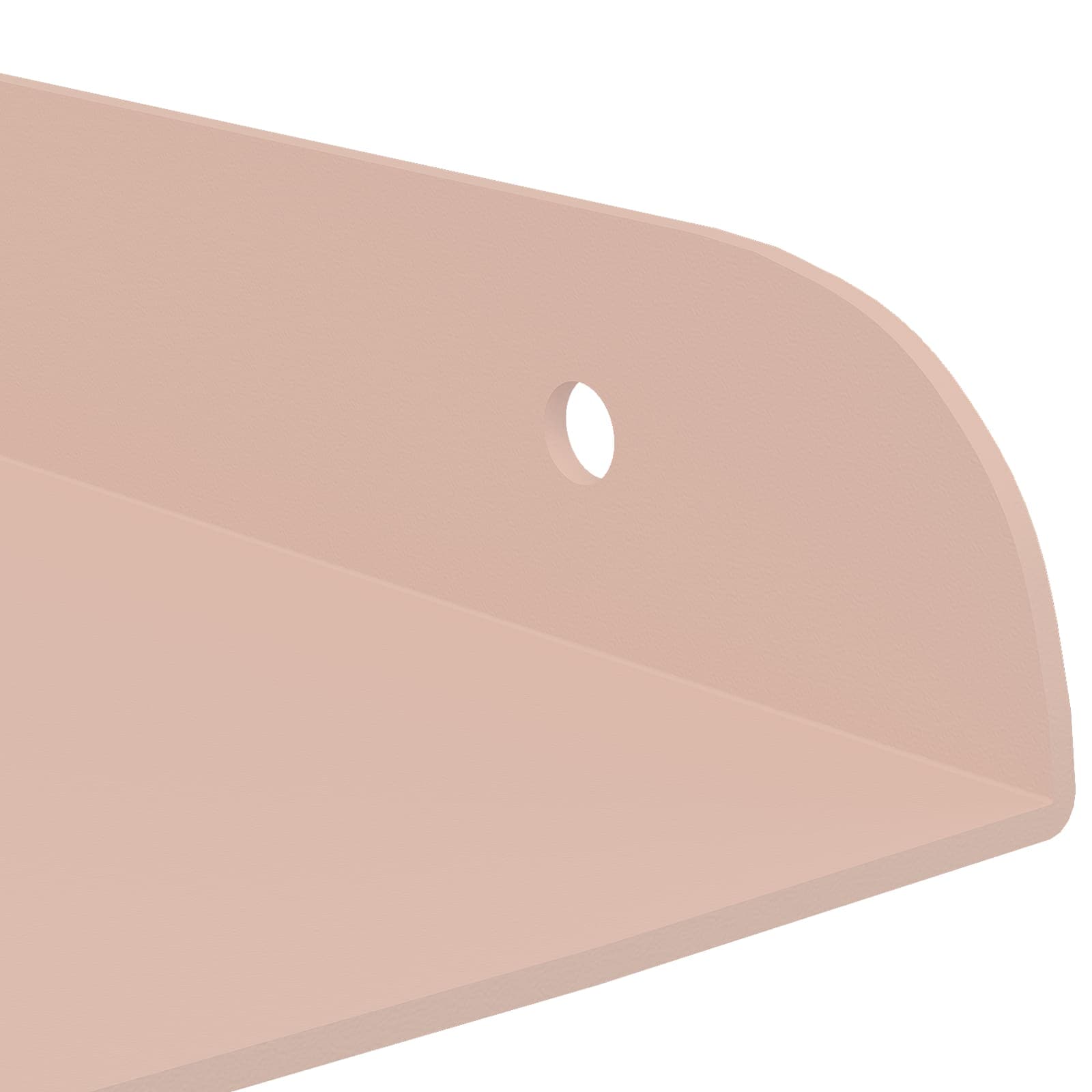 Drijvende plank met plank met opslag 2 pcs Roze 30 x 30 x 2 cm is nu te koop bij PeponiXL, paradijselijk wonen!