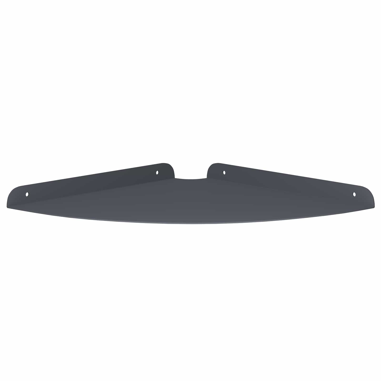 Drijvende plank met plank 2 pcs Antraciet 30 x 30 x 2 cm is nu te koop bij PeponiXL, paradijselijk wonen!