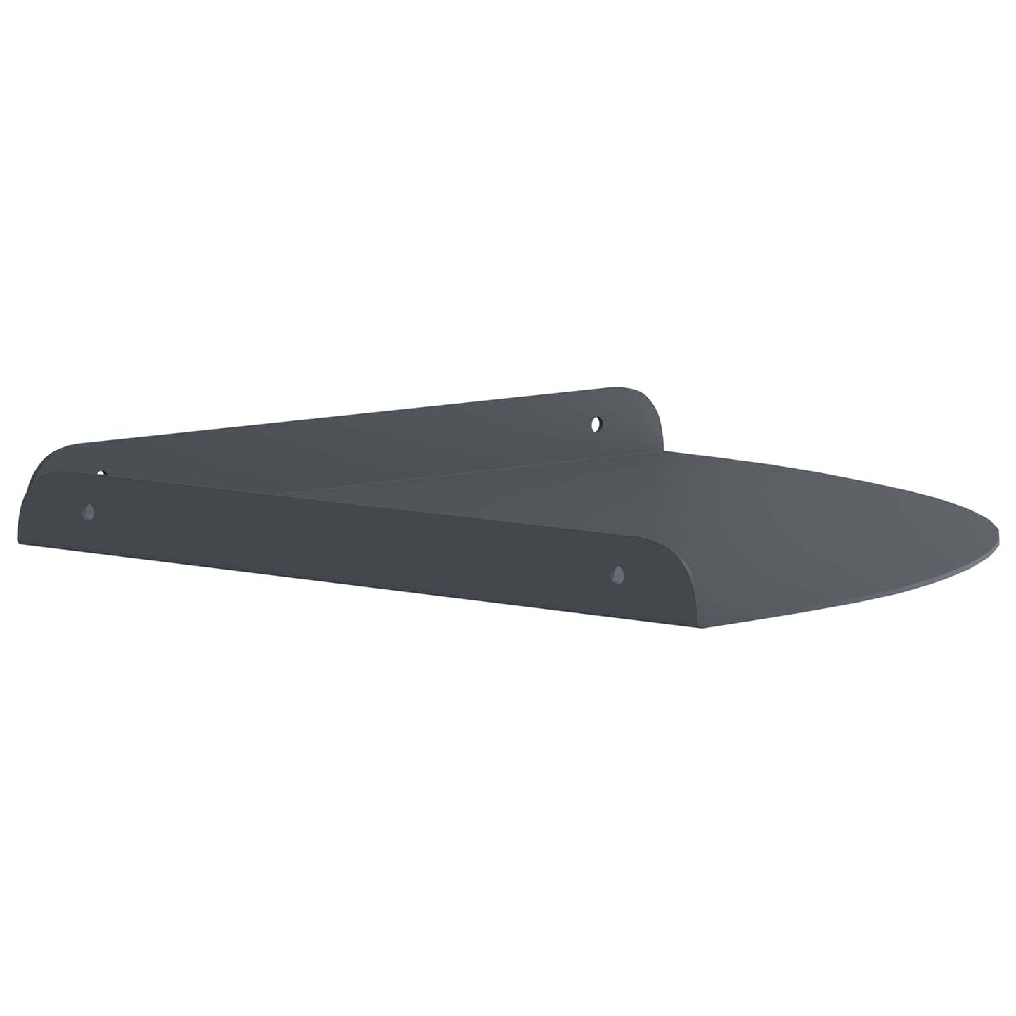 Drijvende plank met plank 2 pcs Antraciet 30 x 30 x 2 cm is nu te koop bij PeponiXL, paradijselijk wonen!