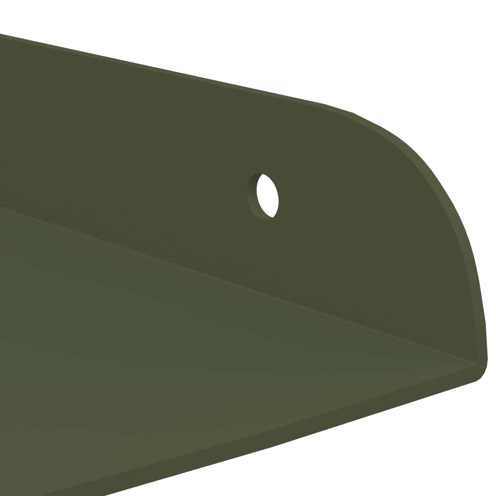 Drijvende plank met plank 2 pcs Olijf Groen 30 x 30 x 2 cm is nu te koop bij PeponiXL, paradijselijk wonen!