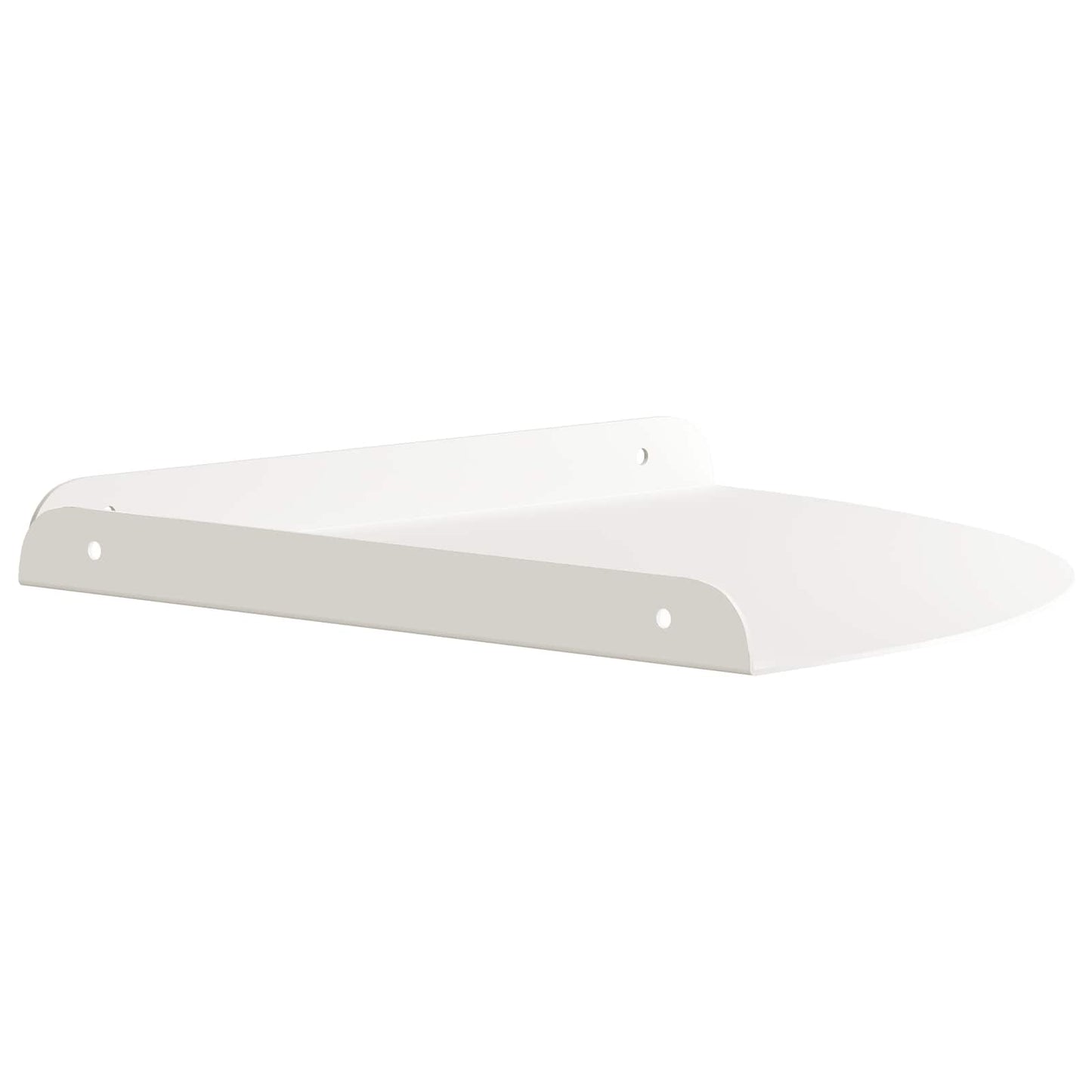 Drijvende plank met plank met opslag 2 pcs Wit 30 x 30 x 2 cm is nu te koop bij PeponiXL, paradijselijk wonen!