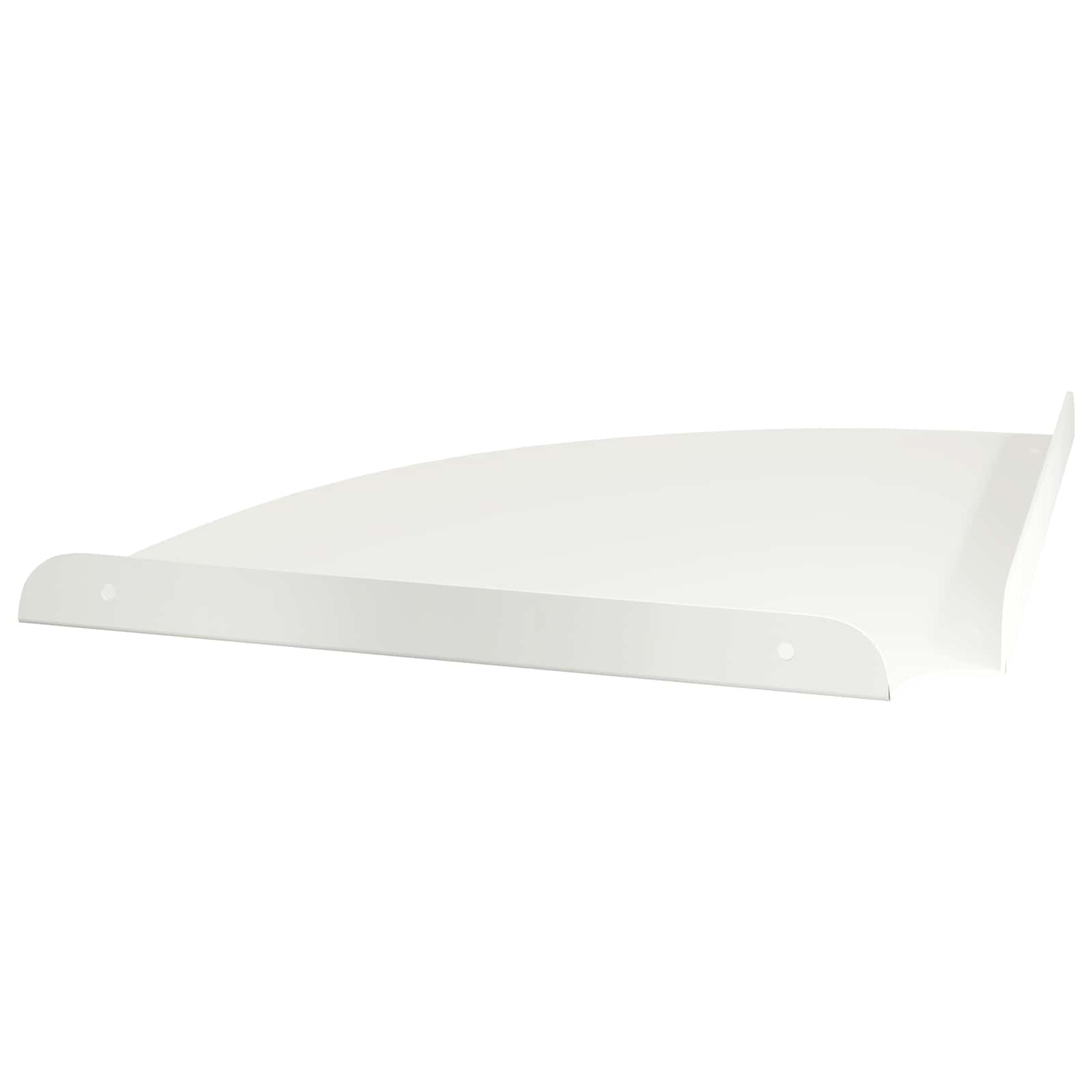 Drijvende plank met plank met opslag 4 pcs Wit 30 x 30 x 2 cm is nu te koop bij PeponiXL, paradijselijk wonen!