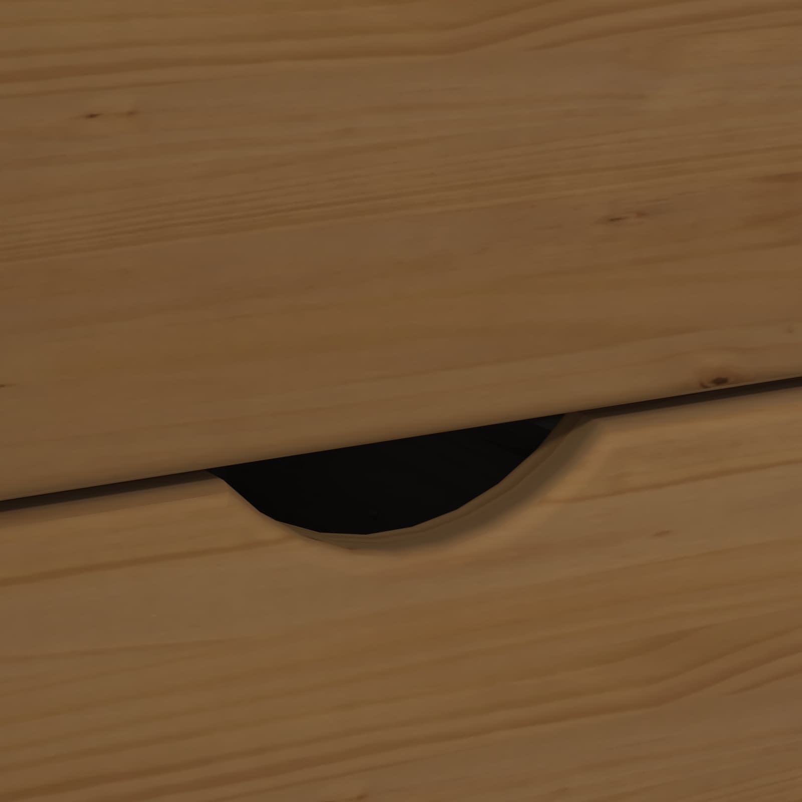 Rolling Kast Honingbruin 63,5 x 39 x 65,5 cm Massief Vurenhout is nu te koop bij PeponiXL, paradijselijk wonen!