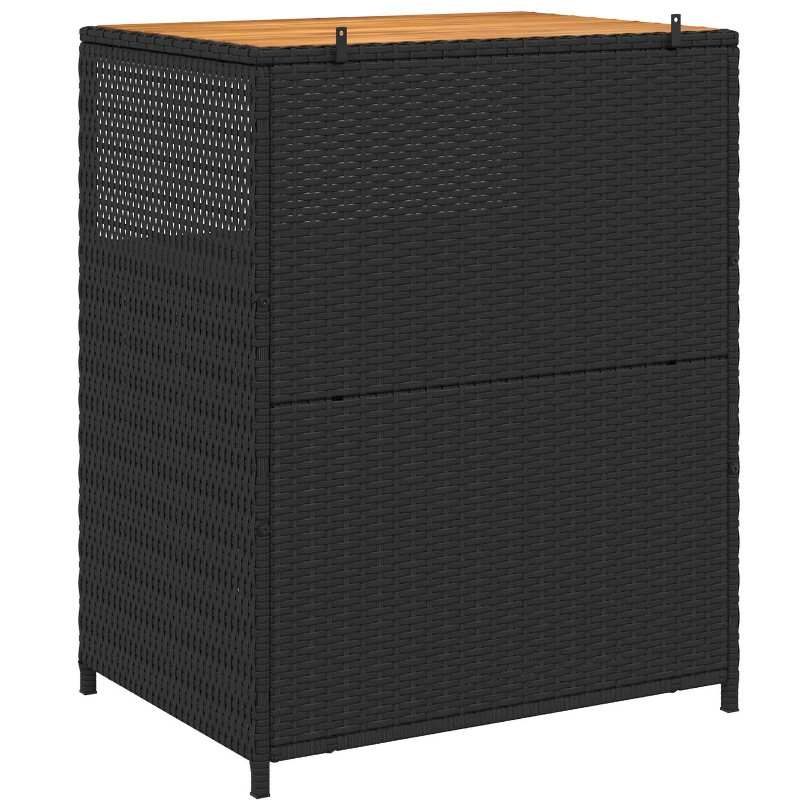 Kast met plank Zwart 70 x 50 x 87 cm Polyester en Roly Ratten is nu te koop bij PeponiXL, paradijselijk wonen!
