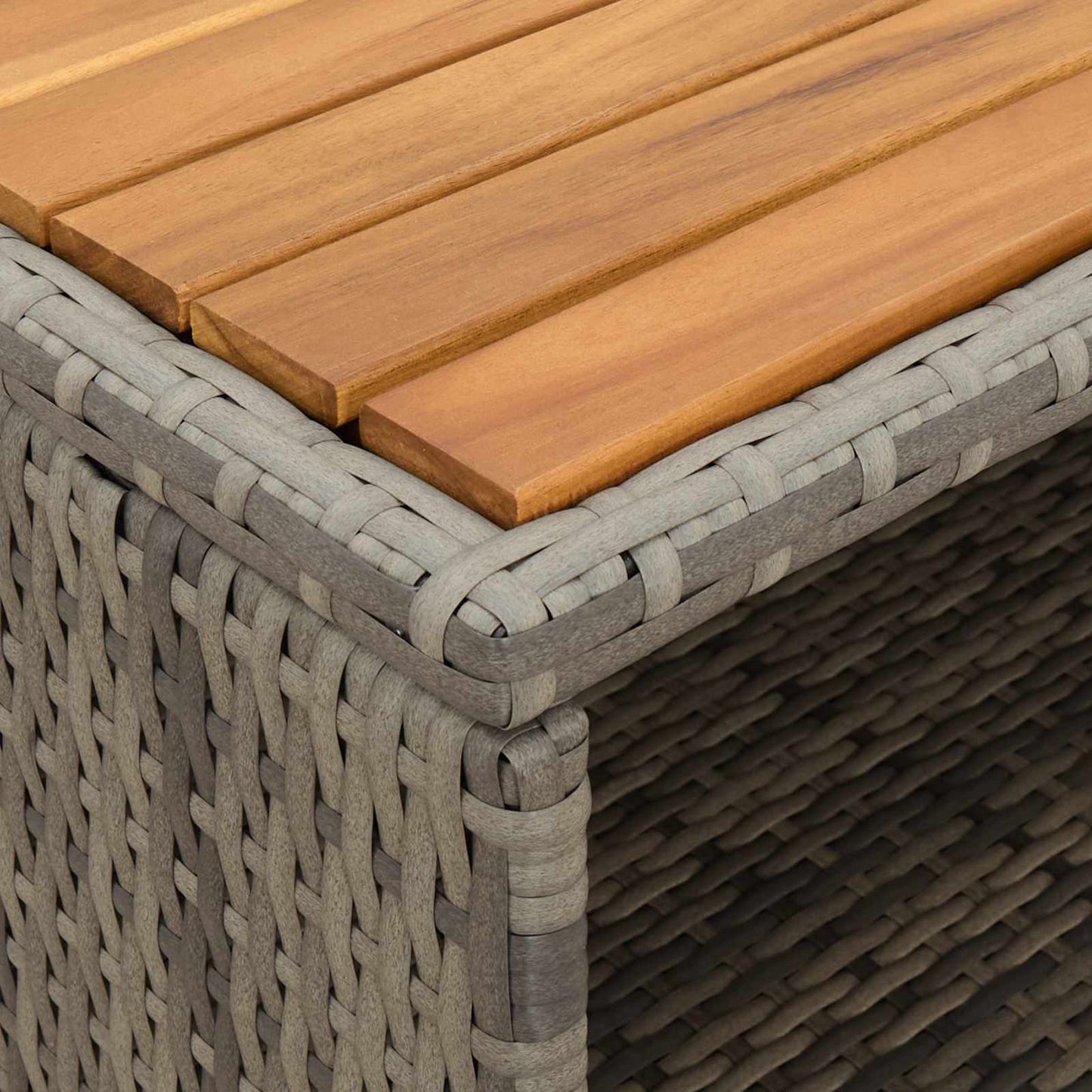 Kast met plank Grijs 70 x 50 x 87 cm Polyester en Roly Ratten is nu te koop bij PeponiXL, paradijselijk wonen!