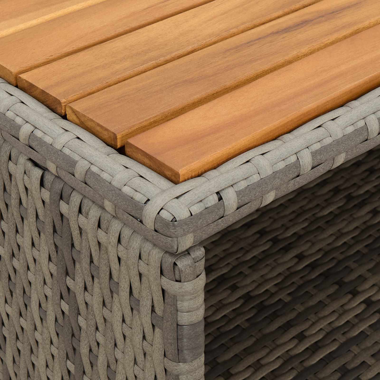 Kast met plank Grijs 70 x 50 x 87 cm Polyester en Roly Ratten is nu te koop bij PeponiXL, paradijselijk wonen!