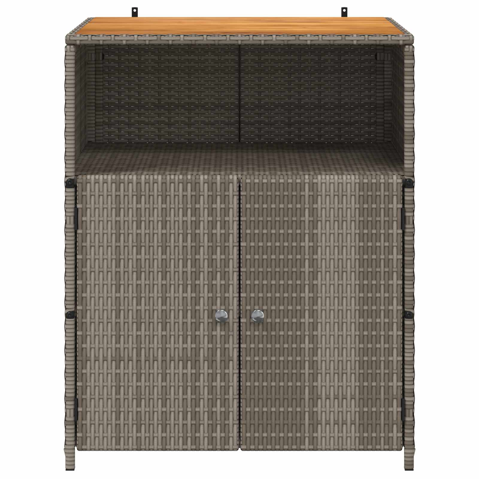Kast met plank Grijs 70 x 50 x 87 cm Polyester en Roly Ratten is nu te koop bij PeponiXL, paradijselijk wonen!