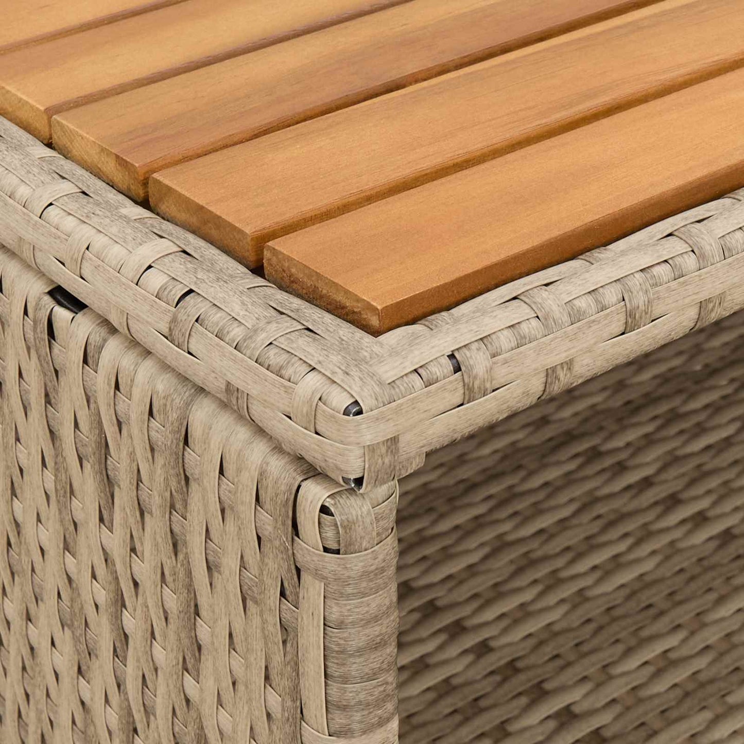 Kast met plank Beige 70 x 50 x 87 cm Polyester en Roly Ratten is nu te koop bij PeponiXL, paradijselijk wonen!