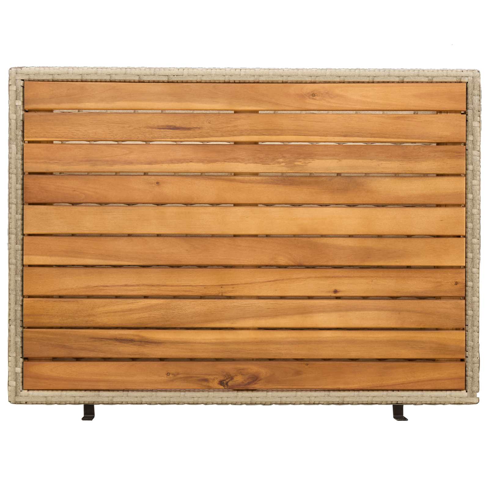 Kast met plank Beige 70 x 50 x 87 cm Polyester en Roly Ratten is nu te koop bij PeponiXL, paradijselijk wonen!