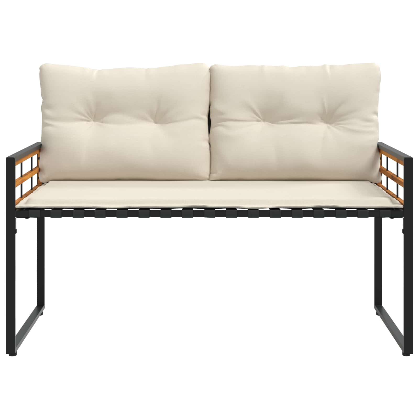 Buitenmeubelset met kussen 4 pcs Crème is nu te koop bij PeponiXL, paradijselijk wonen!