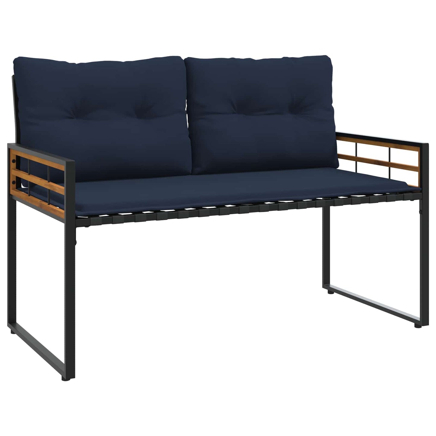 Buitenmeubelset met kussen 4 pcs Marineblauw is nu te koop bij PeponiXL, paradijselijk wonen!