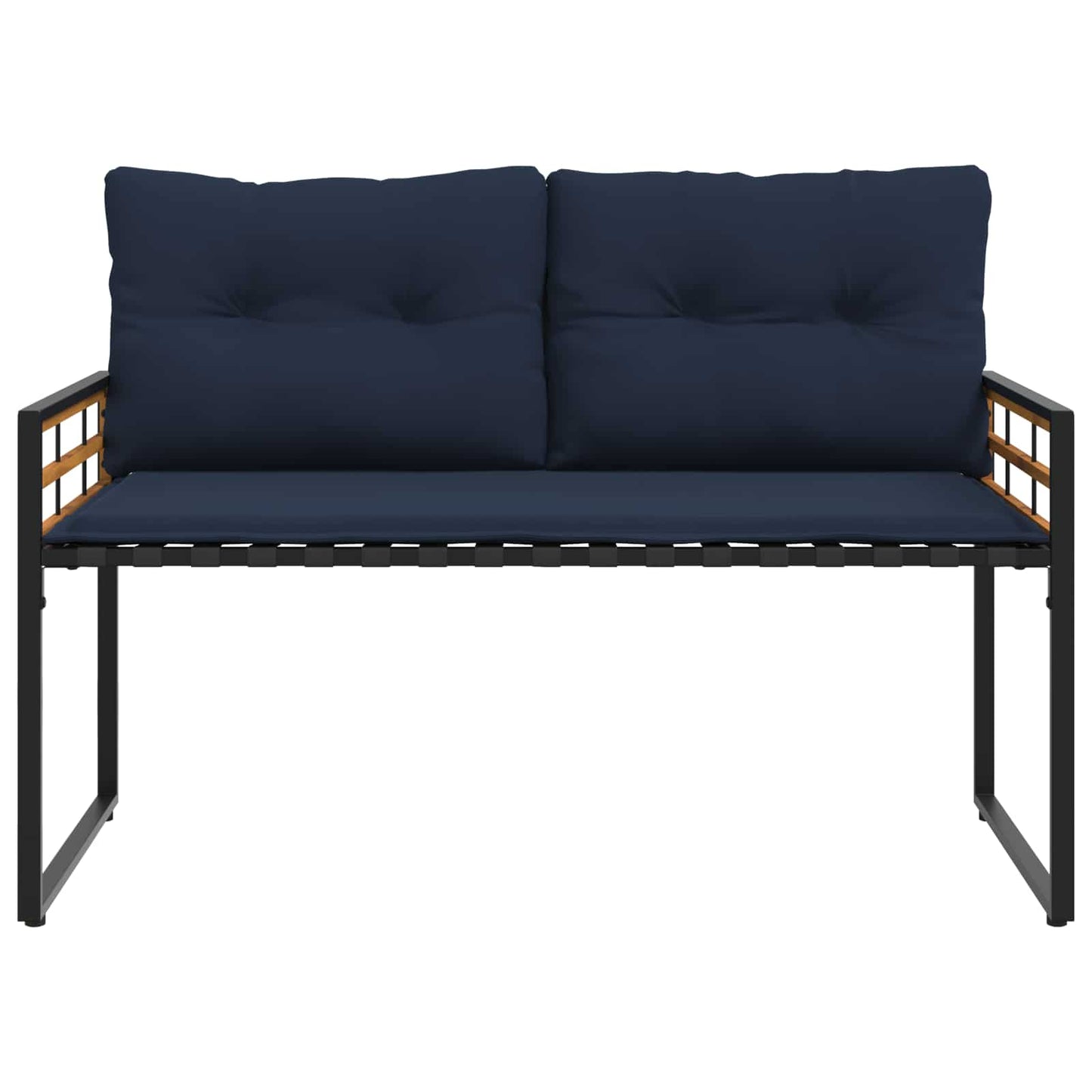 Buitenmeubelset met kussen 4 pcs Marineblauw is nu te koop bij PeponiXL, paradijselijk wonen!
