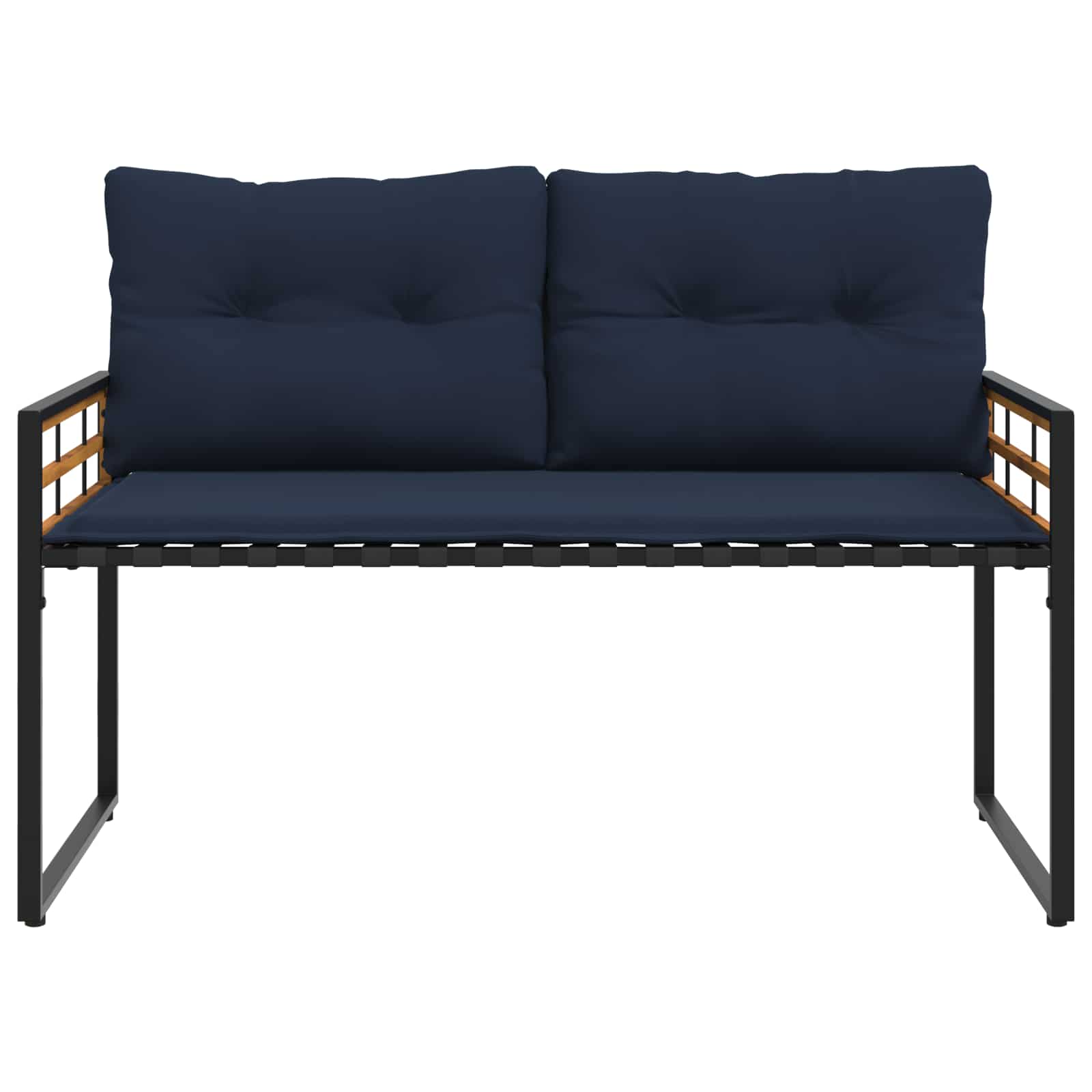 Buitenmeubelset met kussen 4 pcs Marineblauw is nu te koop bij PeponiXL, paradijselijk wonen!