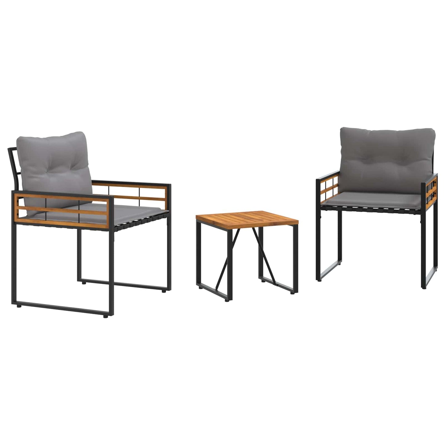 Buitenmeubelset met kussen 3 pcs Lichtgrijs is nu te koop bij PeponiXL, paradijselijk wonen!