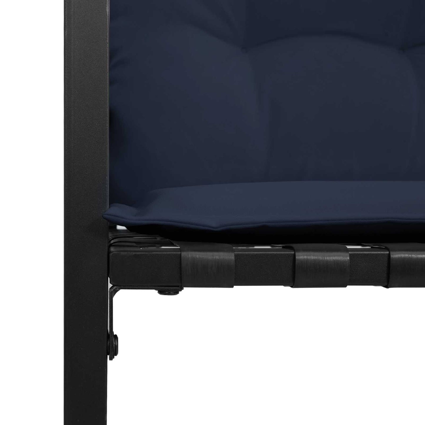 Buitenmeubelset met kussen 3 pcs Marineblauw is nu te koop bij PeponiXL, paradijselijk wonen!