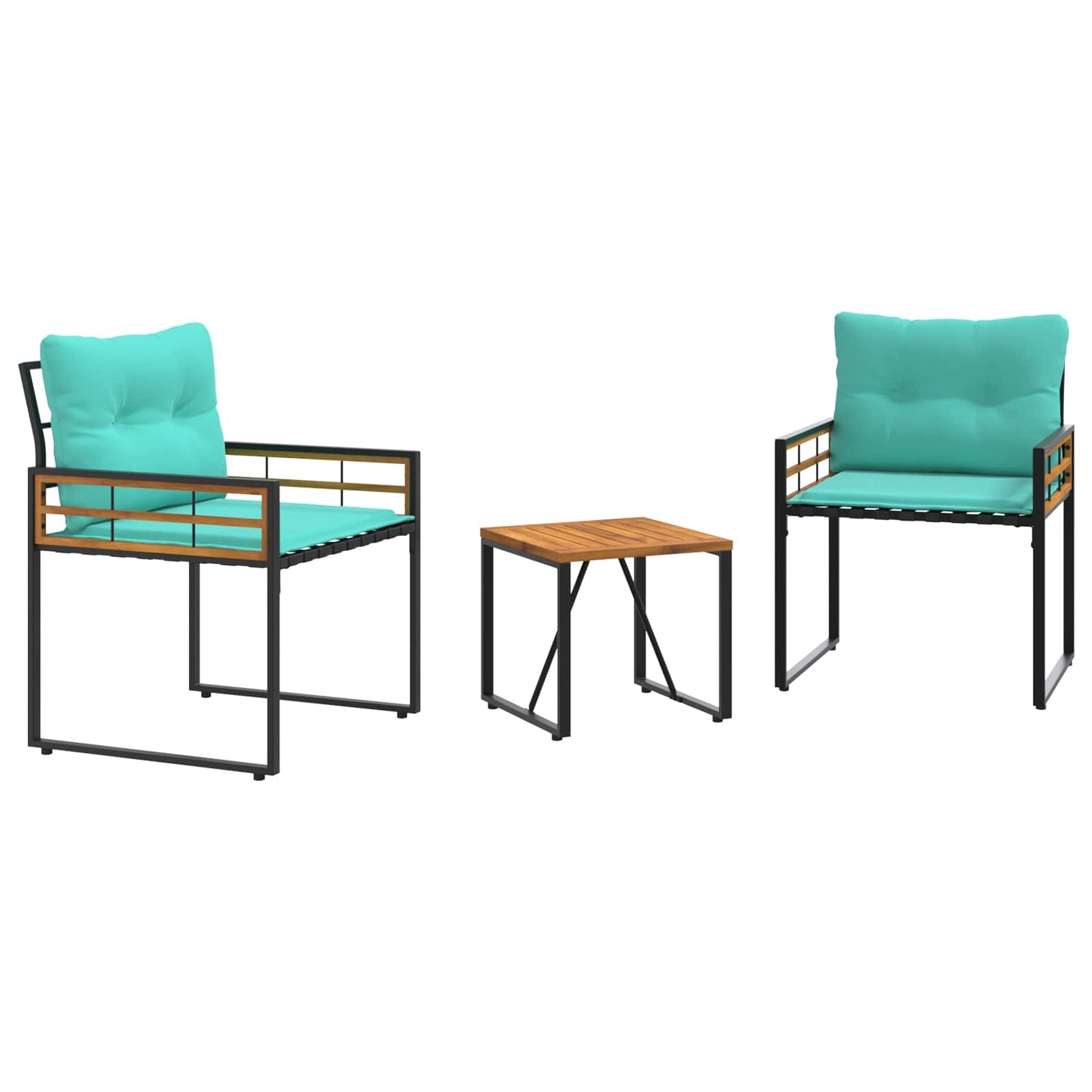 Buitenmeubelset met kussen 3 pcs Turquoise is nu te koop bij PeponiXL, paradijselijk wonen!