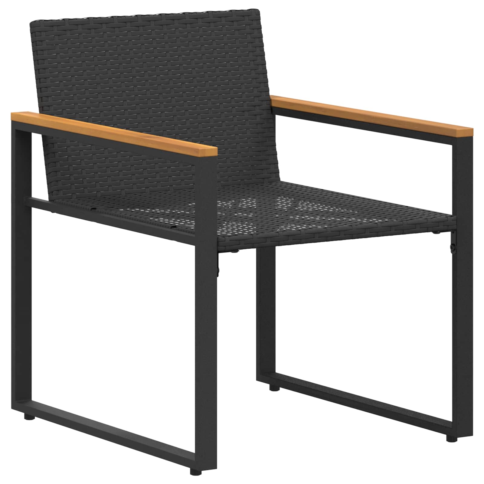 Meubelsets met kussen 3 pcs Zwart en Cream Wit Rattan is nu te koop bij PeponiXL, paradijselijk wonen!