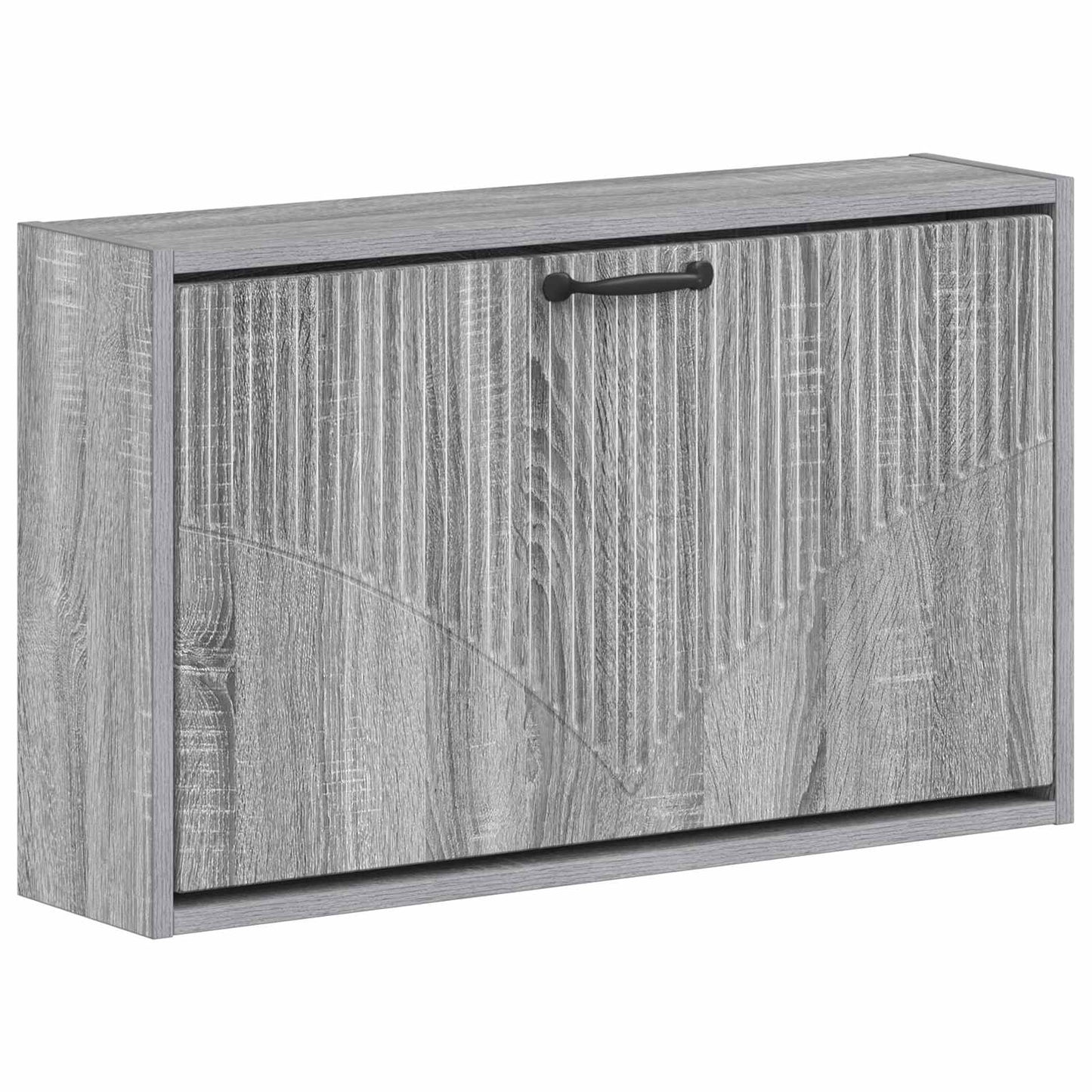 Wandgemonteerde Schoenkast HOORN 71 x 17 x 43 cm Bewerkt hout is nu te koop bij PeponiXL, paradijselijk wonen!