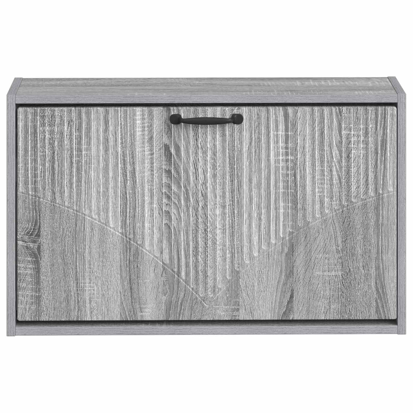 Wandgemonteerde Schoenkast HOORN 71 x 17 x 43 cm Bewerkt hout is nu te koop bij PeponiXL, paradijselijk wonen!