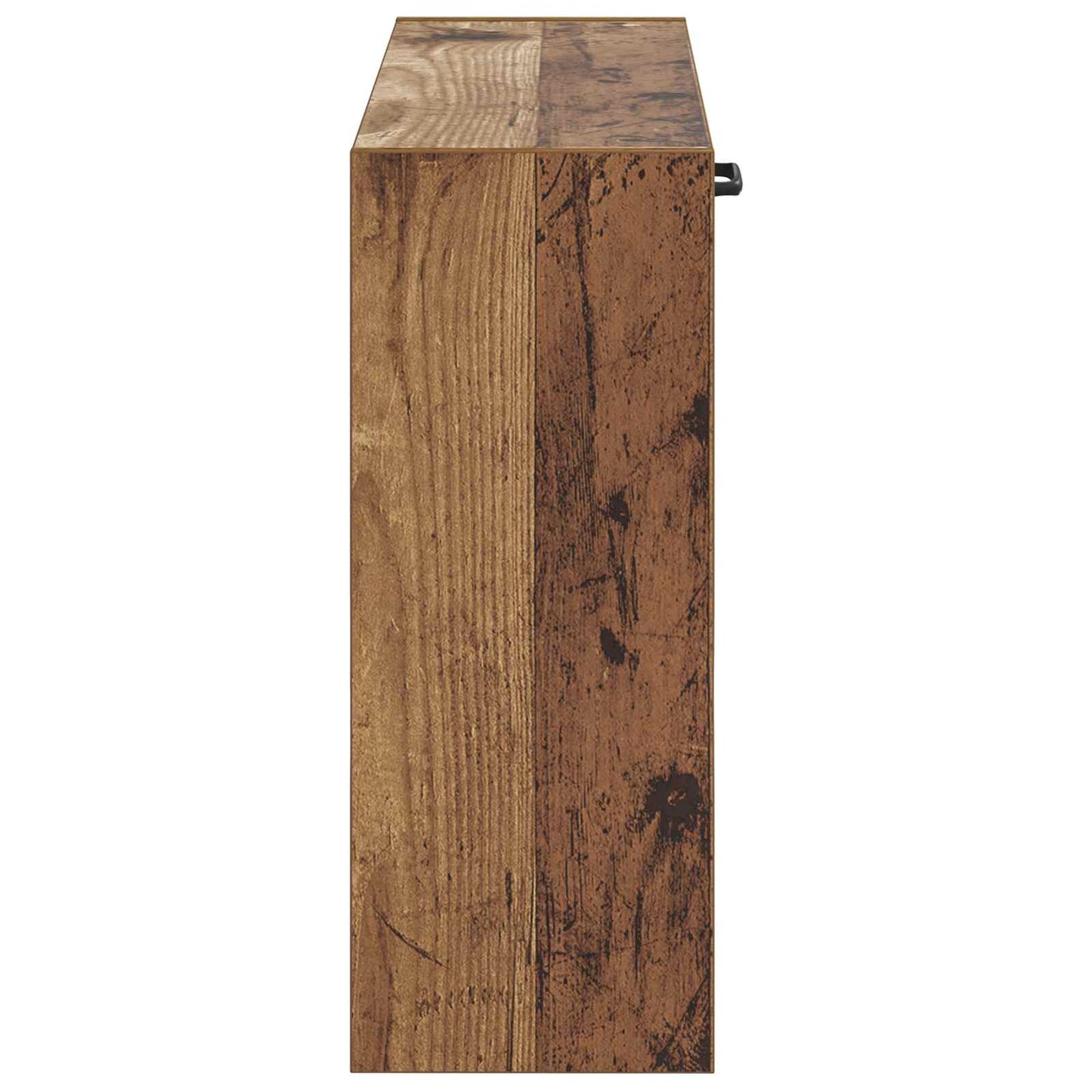 Wandgemonteerde Schoenkast HOORN 71 x 17 x 43 cm Bewerkt hout is nu te koop bij PeponiXL, paradijselijk wonen!