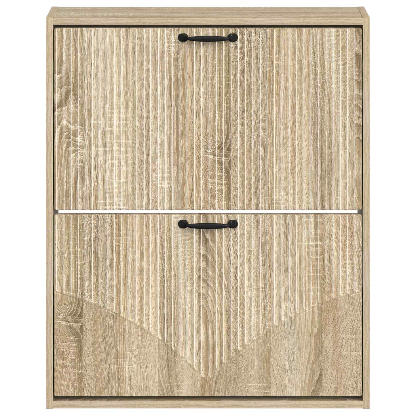 Wandgemonteerde Schoenkast HOORN 71 x 17 x 86 cm Bewerkt hout is nu te koop bij PeponiXL, paradijselijk wonen!