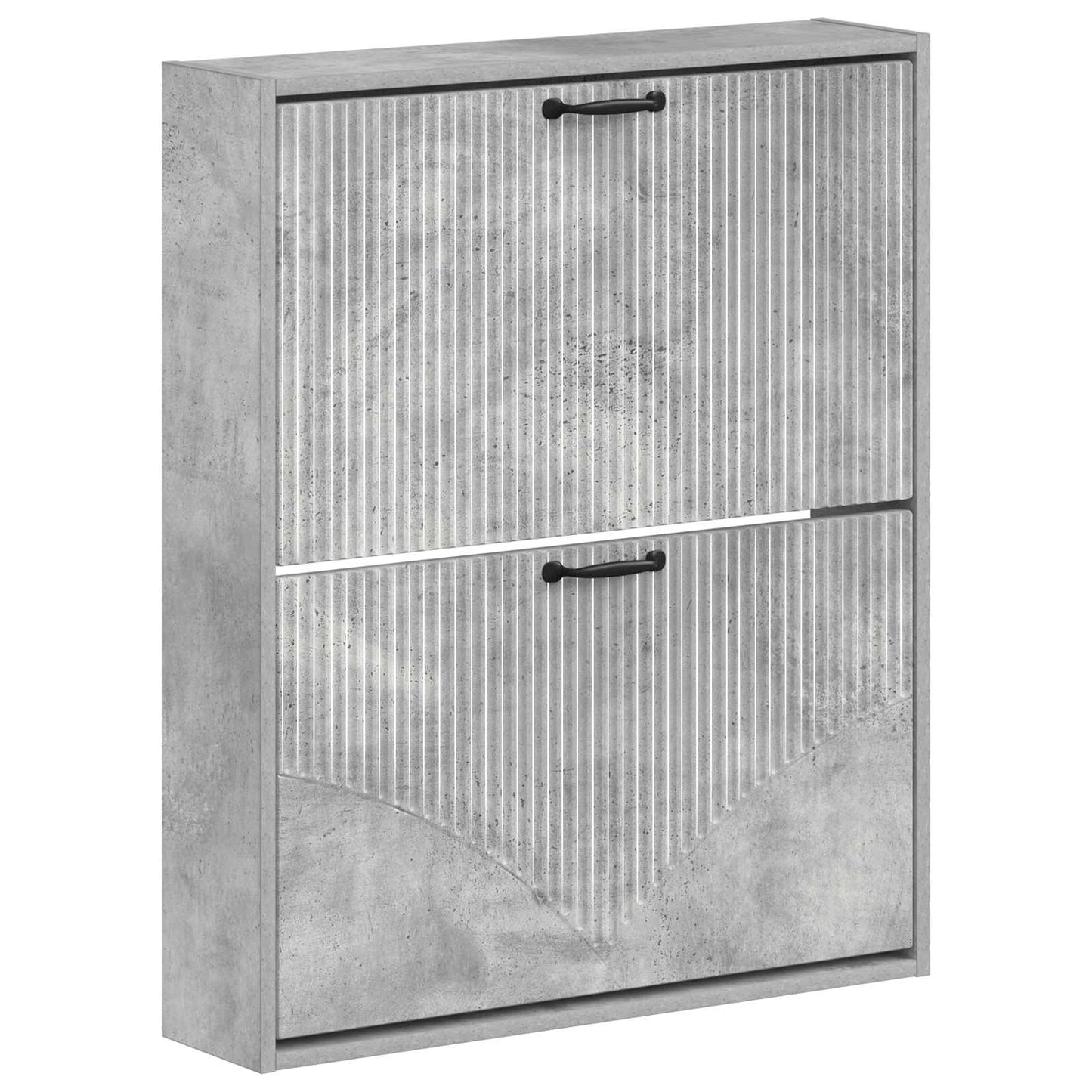 Wandgemonteerde Schoenkast HOORN 71 x 17 x 86 cm Bewerkt hout is nu te koop bij PeponiXL, paradijselijk wonen!