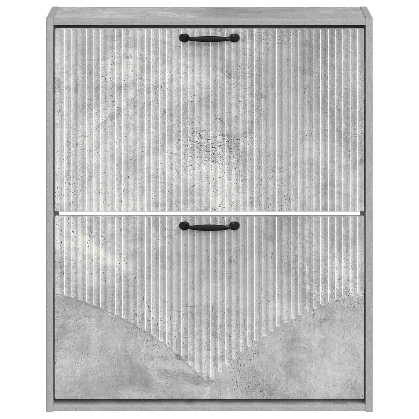 Wandgemonteerde Schoenkast HOORN 71 x 17 x 86 cm Bewerkt hout is nu te koop bij PeponiXL, paradijselijk wonen!