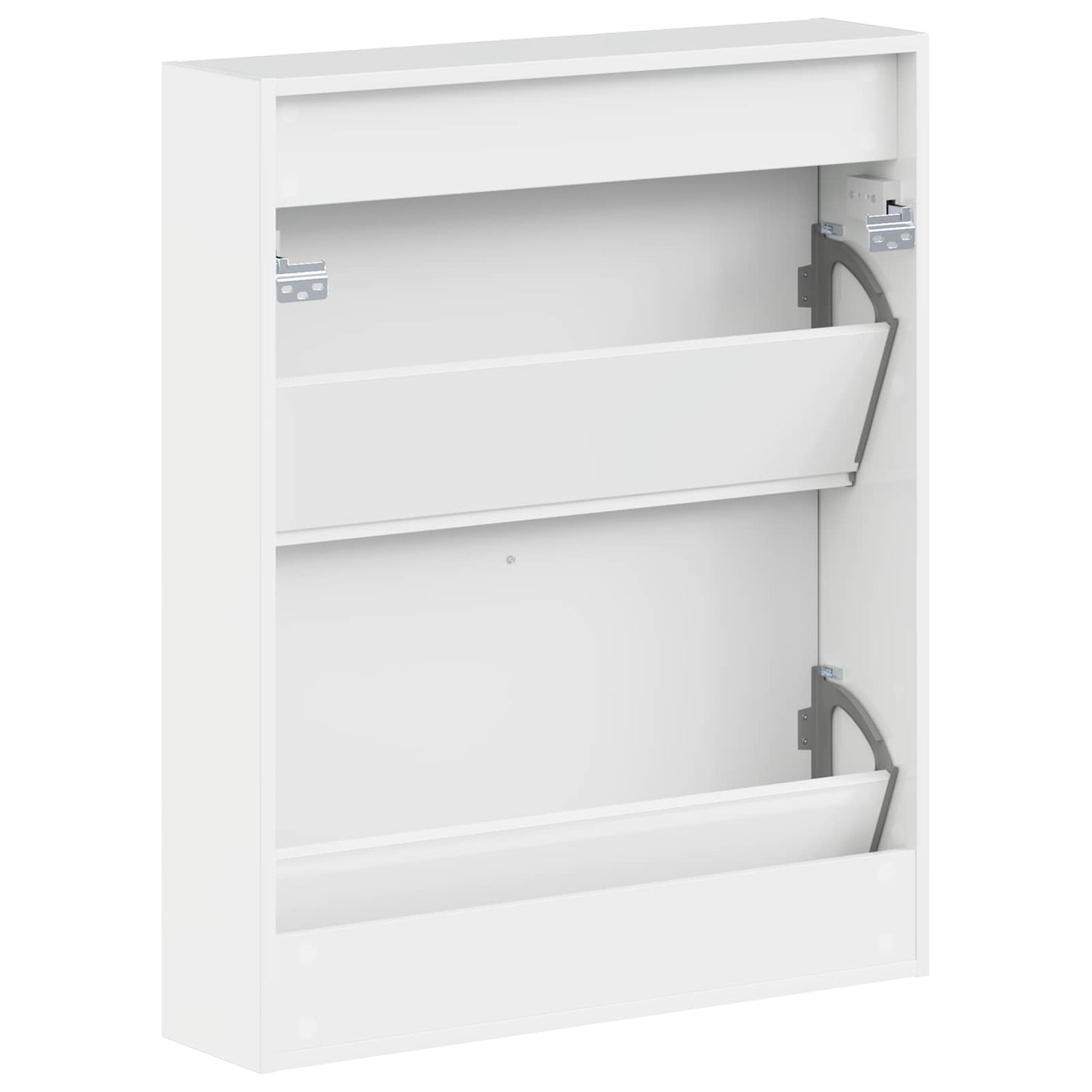 Wandgemonteerde Schoenkast HOORN 71 x 17 x 86 cm Bewerkt hout is nu te koop bij PeponiXL, paradijselijk wonen!