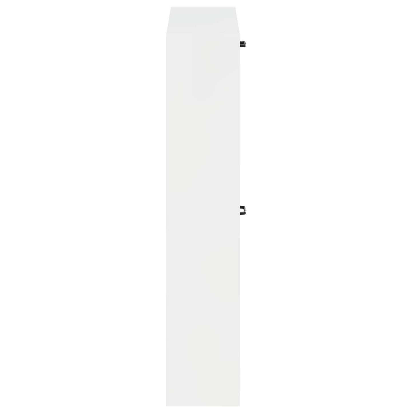 Wandgemonteerde Schoenkast HOORN 71 x 17 x 86 cm Bewerkt hout is nu te koop bij PeponiXL, paradijselijk wonen!
