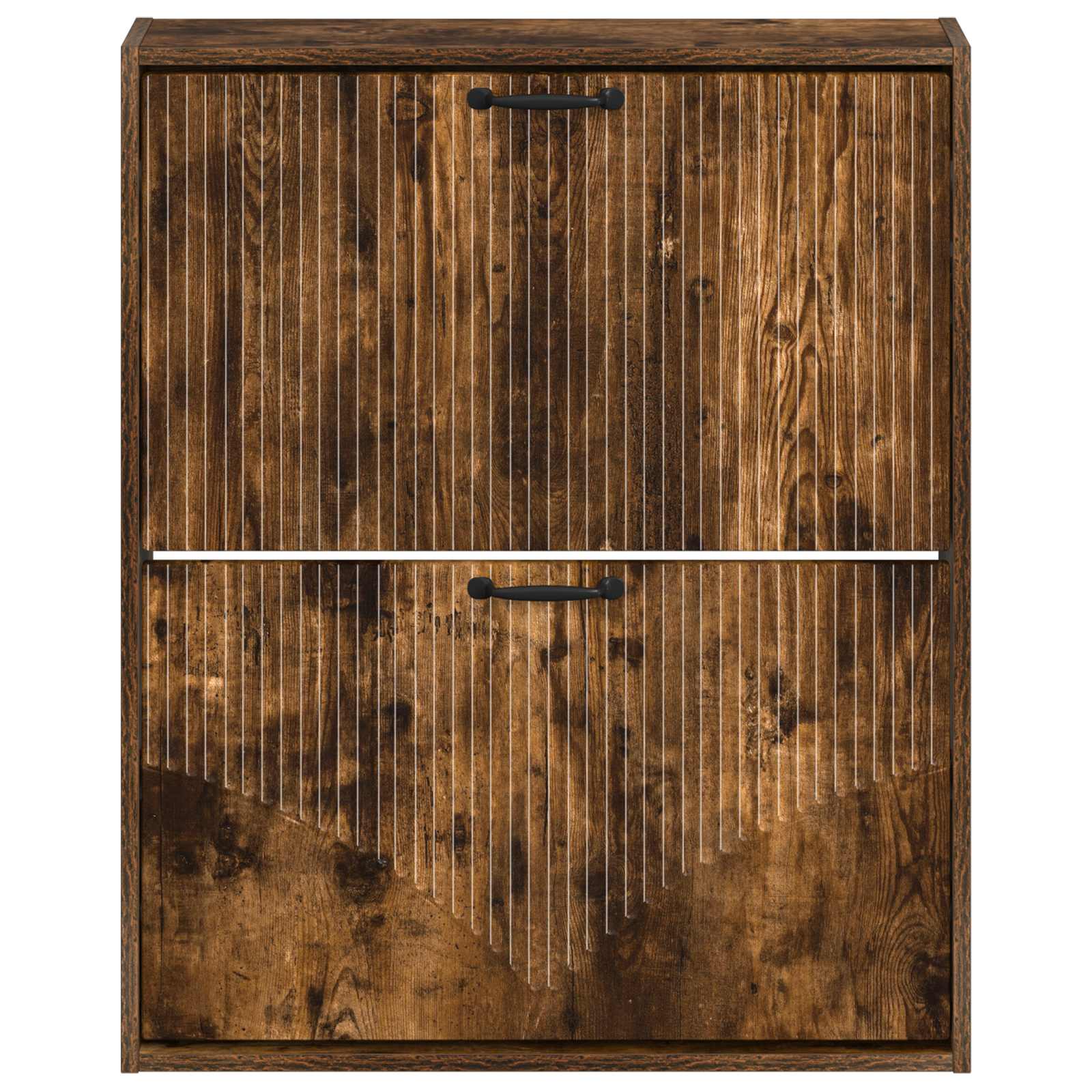 Wandgemonteerde Schoenkast HOORN 71 x 17 x 86 cm Bewerkt hout is nu te koop bij PeponiXL, paradijselijk wonen!