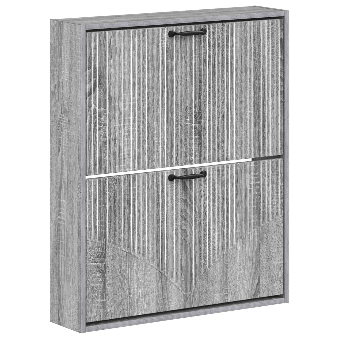 Wandgemonteerde Schoenkast HOORN 71 x 17 x 86 cm Bewerkt hout is nu te koop bij PeponiXL, paradijselijk wonen!