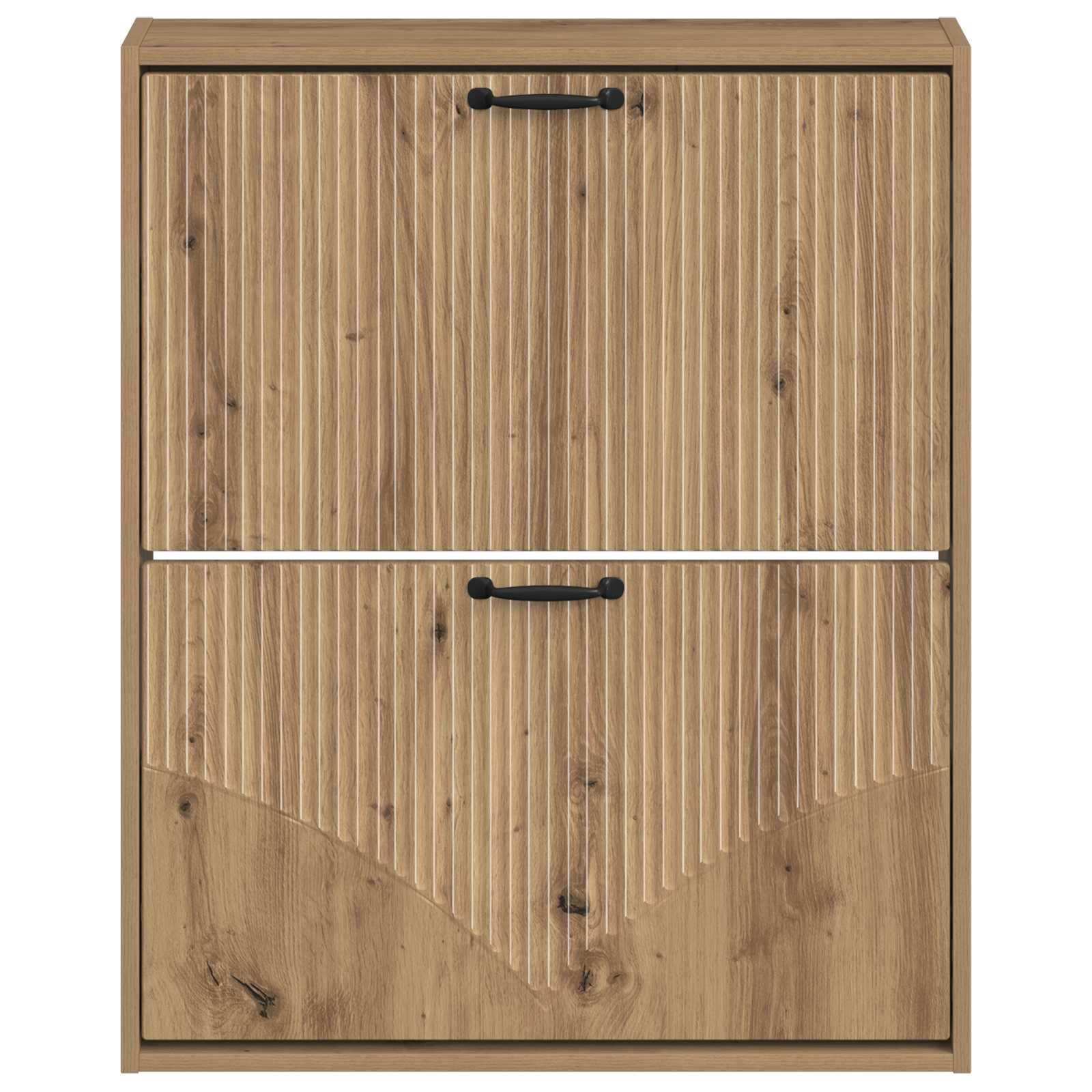 Wandgemonteerde Schoenkast HOORN 71 x 17 x 86 cm Bewerkt hout is nu te koop bij PeponiXL, paradijselijk wonen!