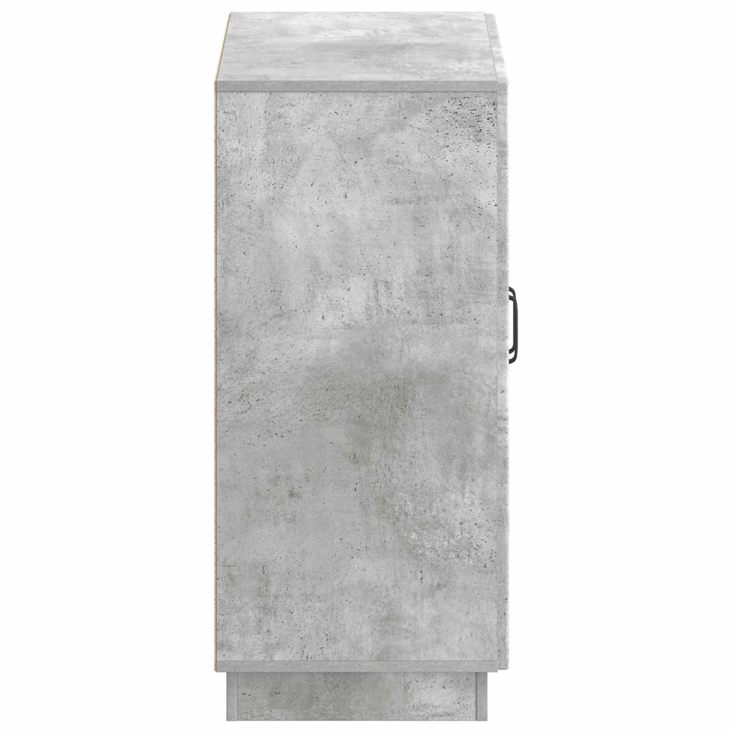 Schoenenkast HOORN 59,5 x 39,5 x 87 cm Bewerkt hout Betongrijs is nu te koop bij PeponiXL, paradijselijk wonen!