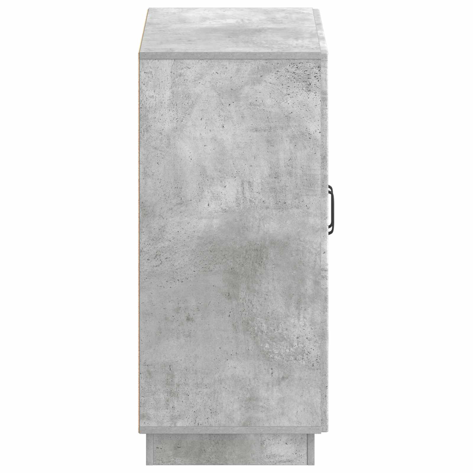 Schoenenkast HOORN 59,5 x 39,5 x 87 cm Bewerkt hout Betongrijs is nu te koop bij PeponiXL, paradijselijk wonen!