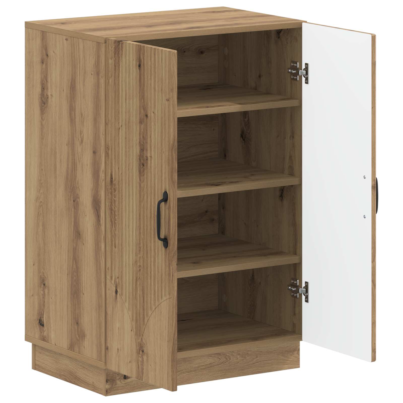 Schoenenkast HOORN 59,5 x 39,5 x 87 cm Bewerkt hout is nu te koop bij PeponiXL, paradijselijk wonen!
