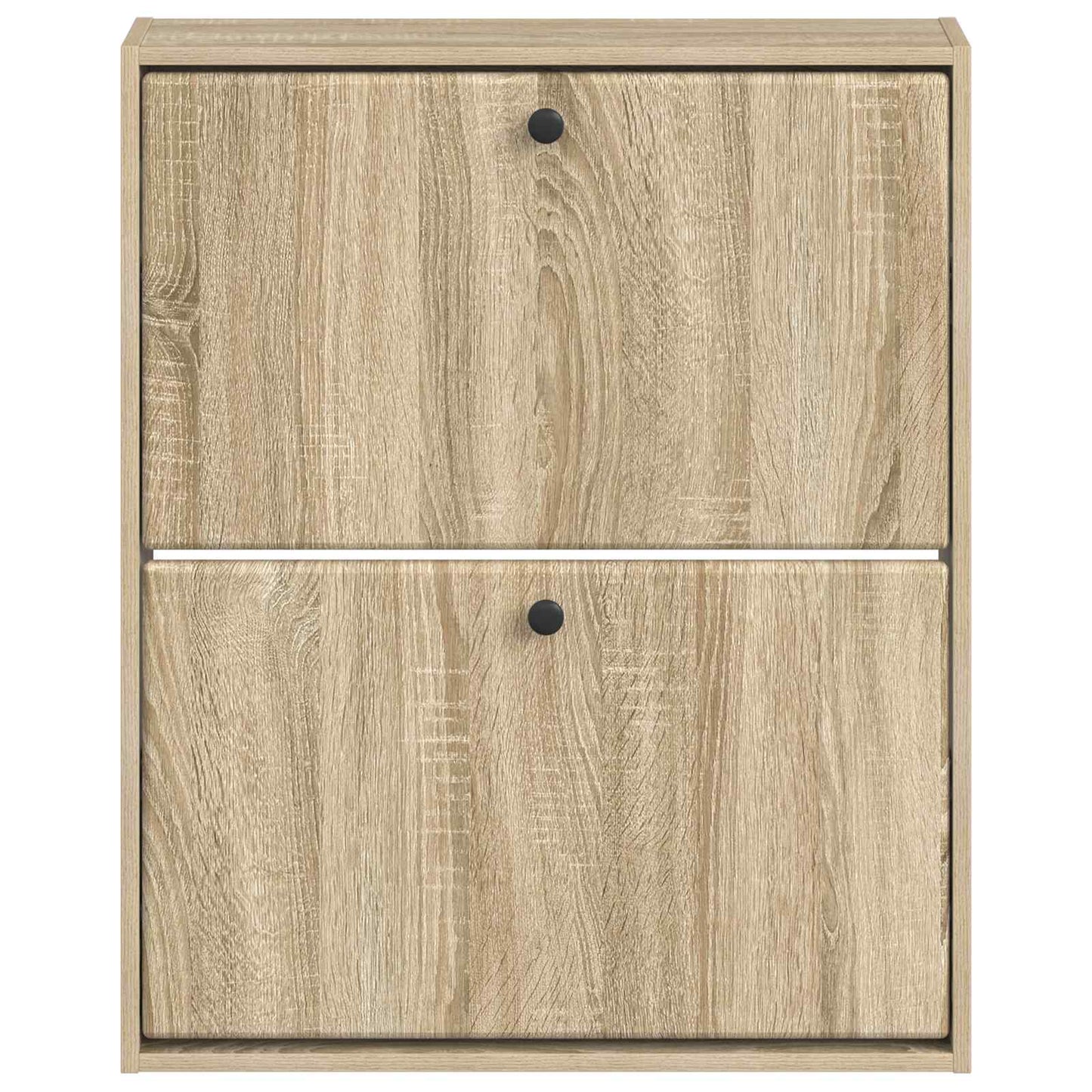 Wandgemonteerde Schoenkast BREDA 71 x 17 x 86 cm Bewerkt hout is nu te koop bij PeponiXL, paradijselijk wonen!