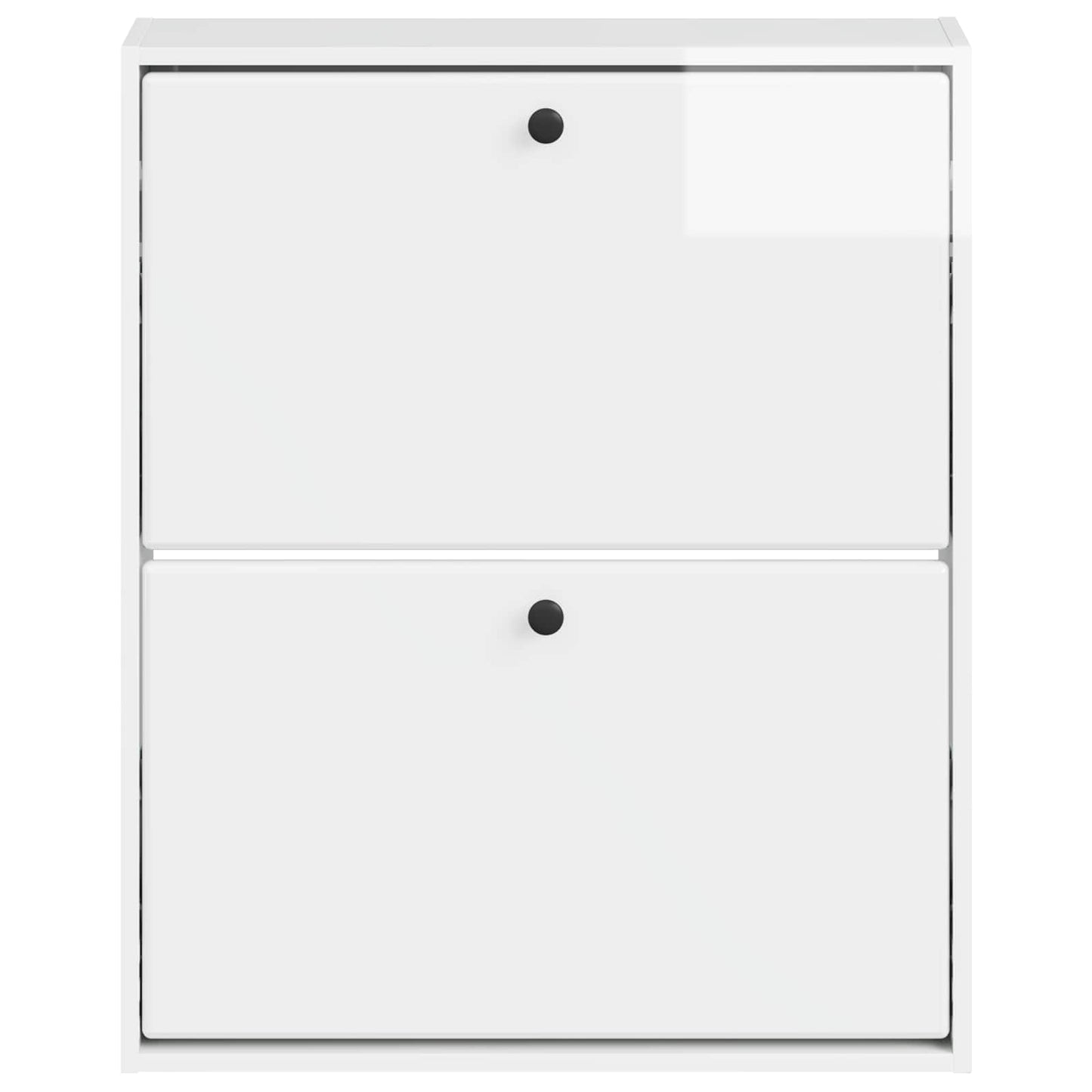 Wandgemonteerde Schoenkast BREDA 71 x 17 x 86 cm Bewerkt hout is nu te koop bij PeponiXL, paradijselijk wonen!