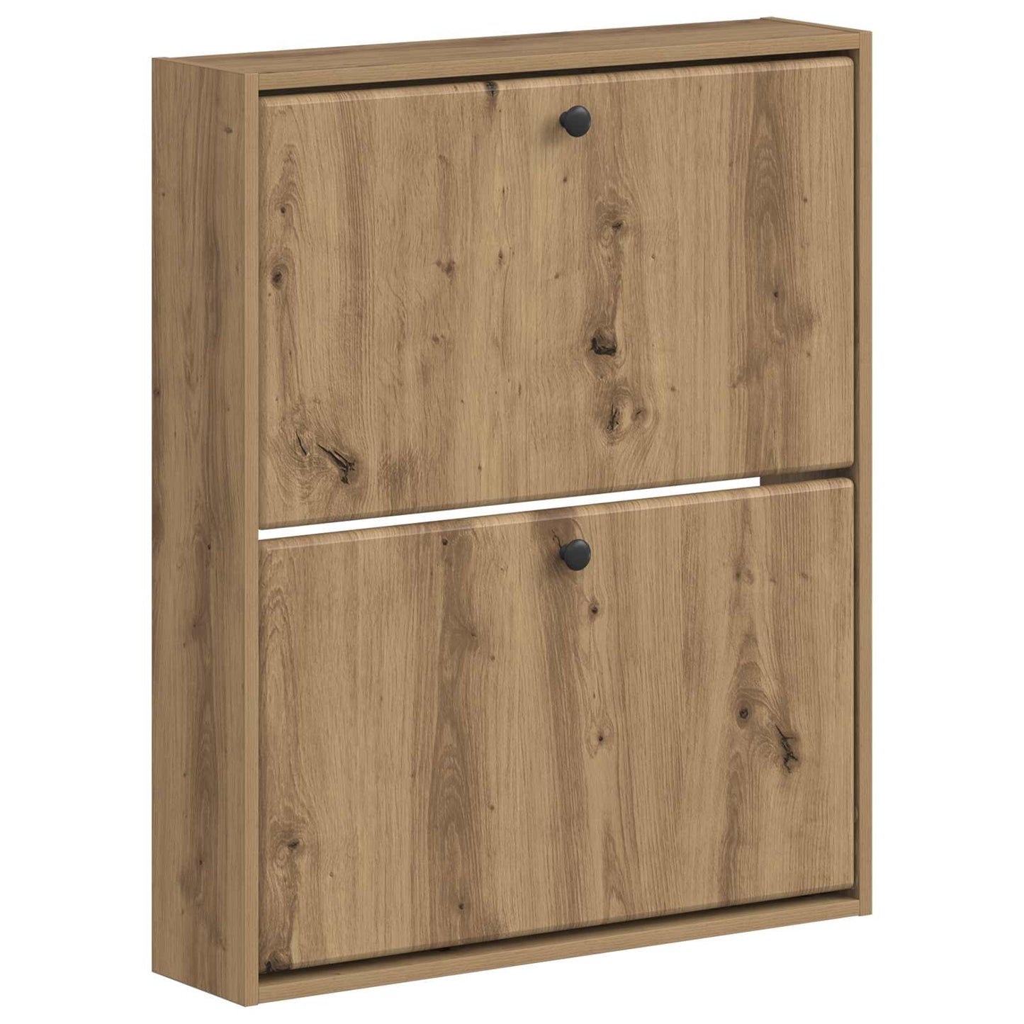 Wandgemonteerde Schoenkast BREDA 71 x 17 x 86 cm Bewerkt hout is nu te koop bij PeponiXL, paradijselijk wonen!