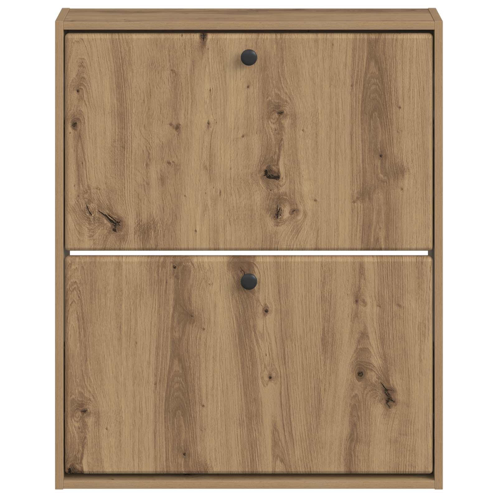 Wandgemonteerde Schoenkast BREDA 71 x 17 x 86 cm Bewerkt hout is nu te koop bij PeponiXL, paradijselijk wonen!