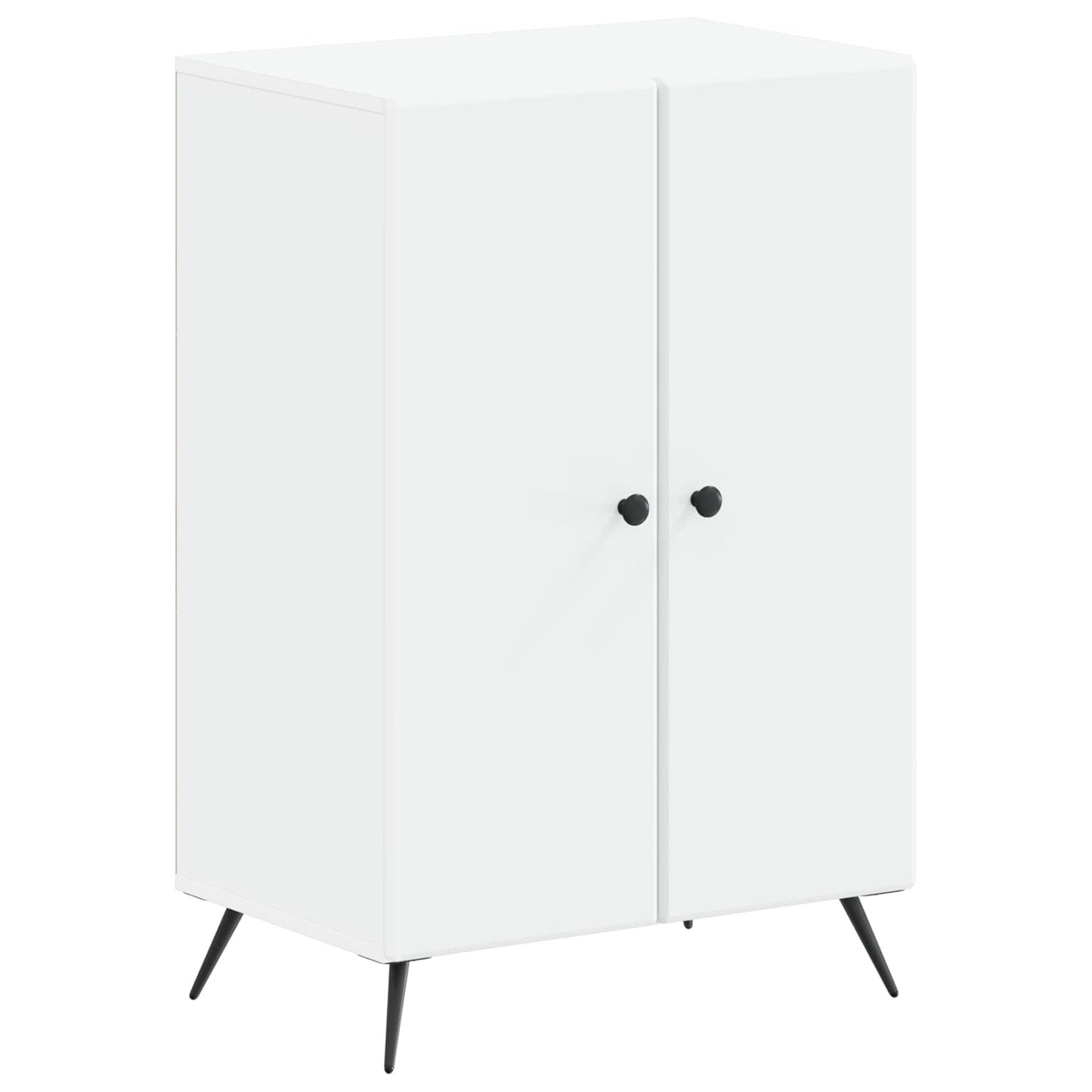 Schoenenkast BREDA 59,5 x 39,5 x 90 cm Bewerkt hout Wit is nu te koop bij PeponiXL, paradijselijk wonen!