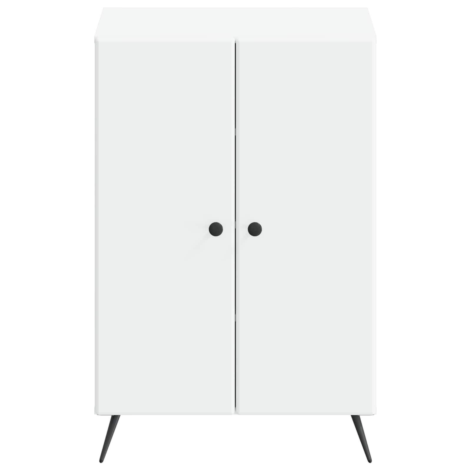 Schoenenkast BREDA 59,5 x 39,5 x 90 cm Bewerkt hout Wit is nu te koop bij PeponiXL, paradijselijk wonen!