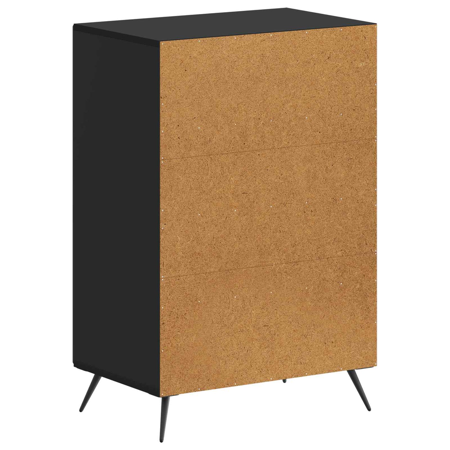 Schoenenkast BREDA 59,5 x 39,5 x 90 cm Bewerkt hout Zwart is nu te koop bij PeponiXL, paradijselijk wonen!