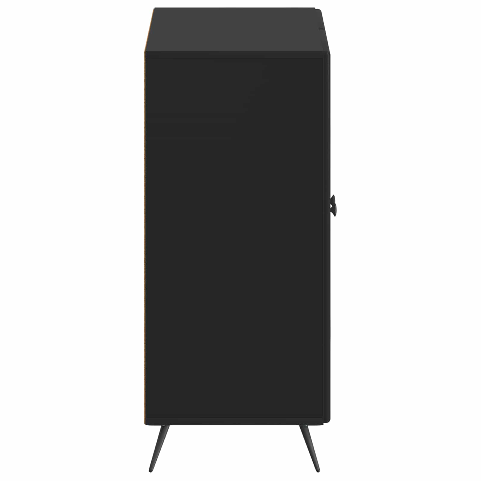 Schoenenkast BREDA 59,5 x 39,5 x 90 cm Bewerkt hout Zwart is nu te koop bij PeponiXL, paradijselijk wonen!