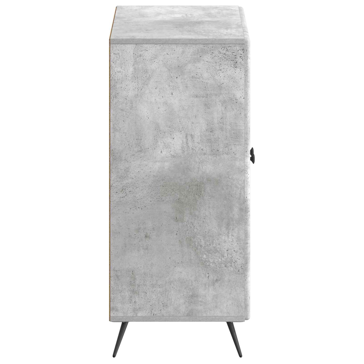 Schoenenkast BREDA 59,5 x 39,5 x 90 cm Bewerkt hout Betongrijs is nu te koop bij PeponiXL, paradijselijk wonen!